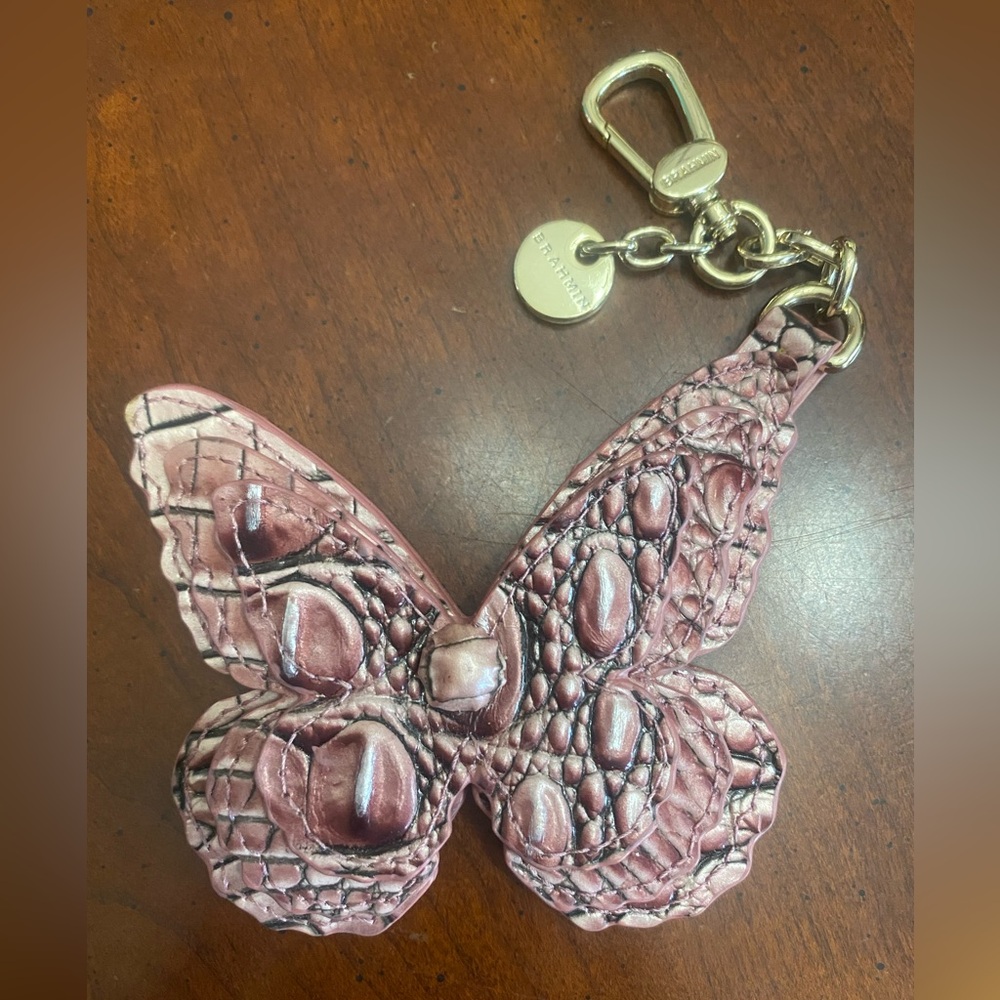 🔥BRAHMIN🔥Butterfly Tassel in Dusty pink-EUC